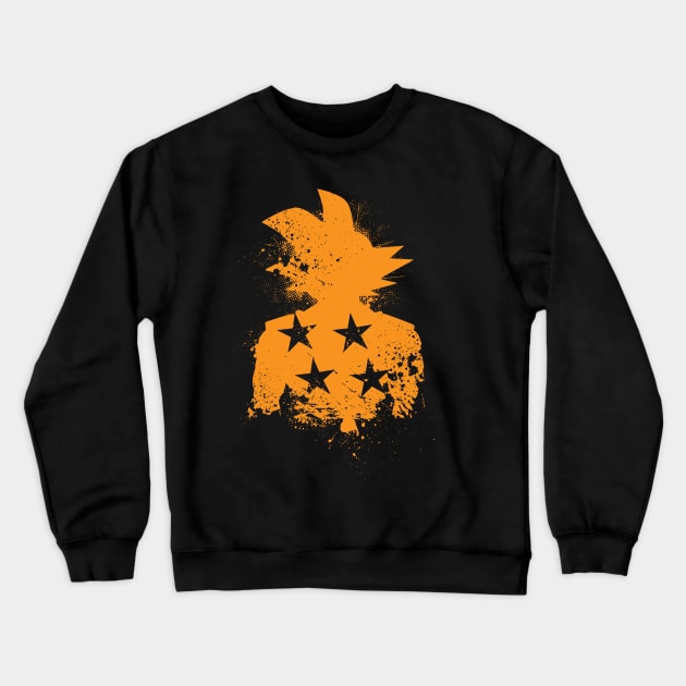 4 Star Hero Crewneck Sweatshirt by Clifftron